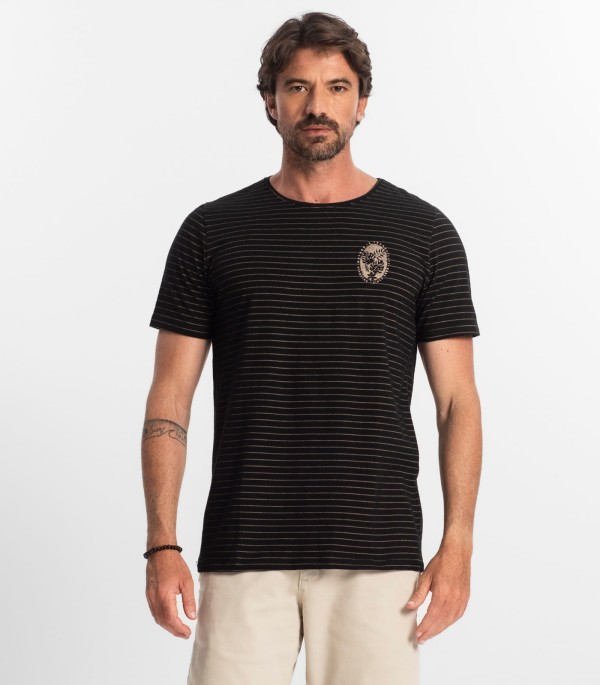 Camiseta Masculina Diametro Preto