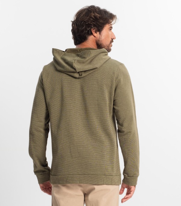 Encontraproduto.com.br - Blusão Masculino Moletom Com Capuz Diametro Verde