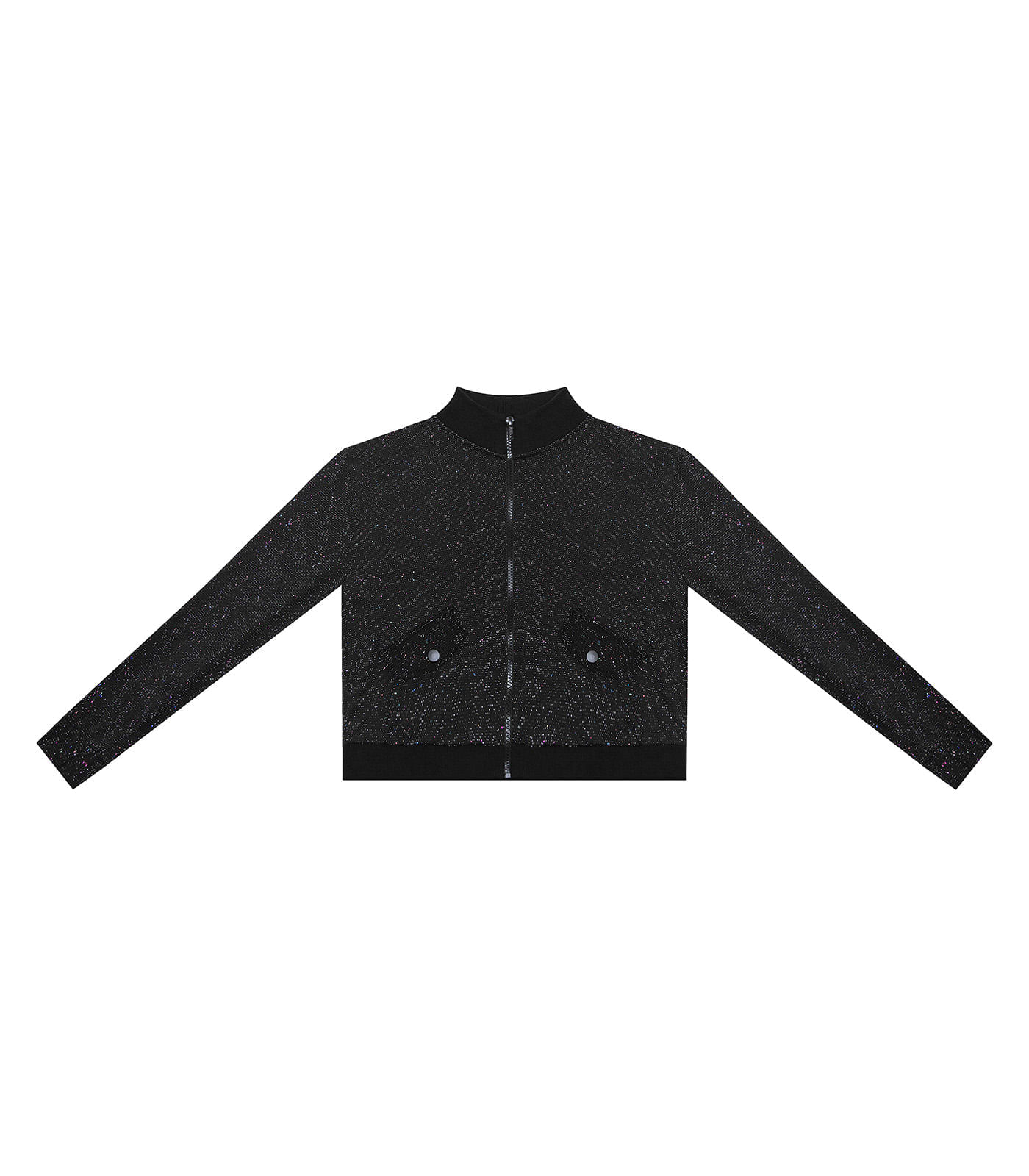 Jaqueta Juvenil Feminina Minty Preto