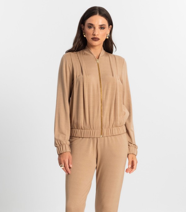 Encontraproduto.com.br - Jaqueta Feminina Endless Marrom