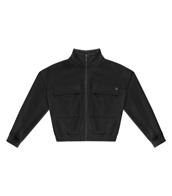 Jaqueta de Moletom Feminina Endless Preto