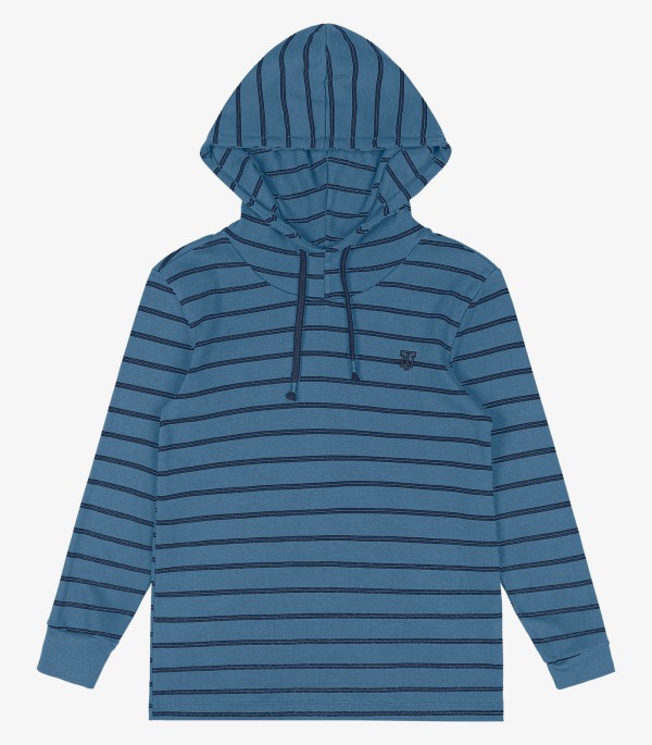 Encontraproduto.com.br - Camiseta Infantil Com Capuz Trick Nick Azul