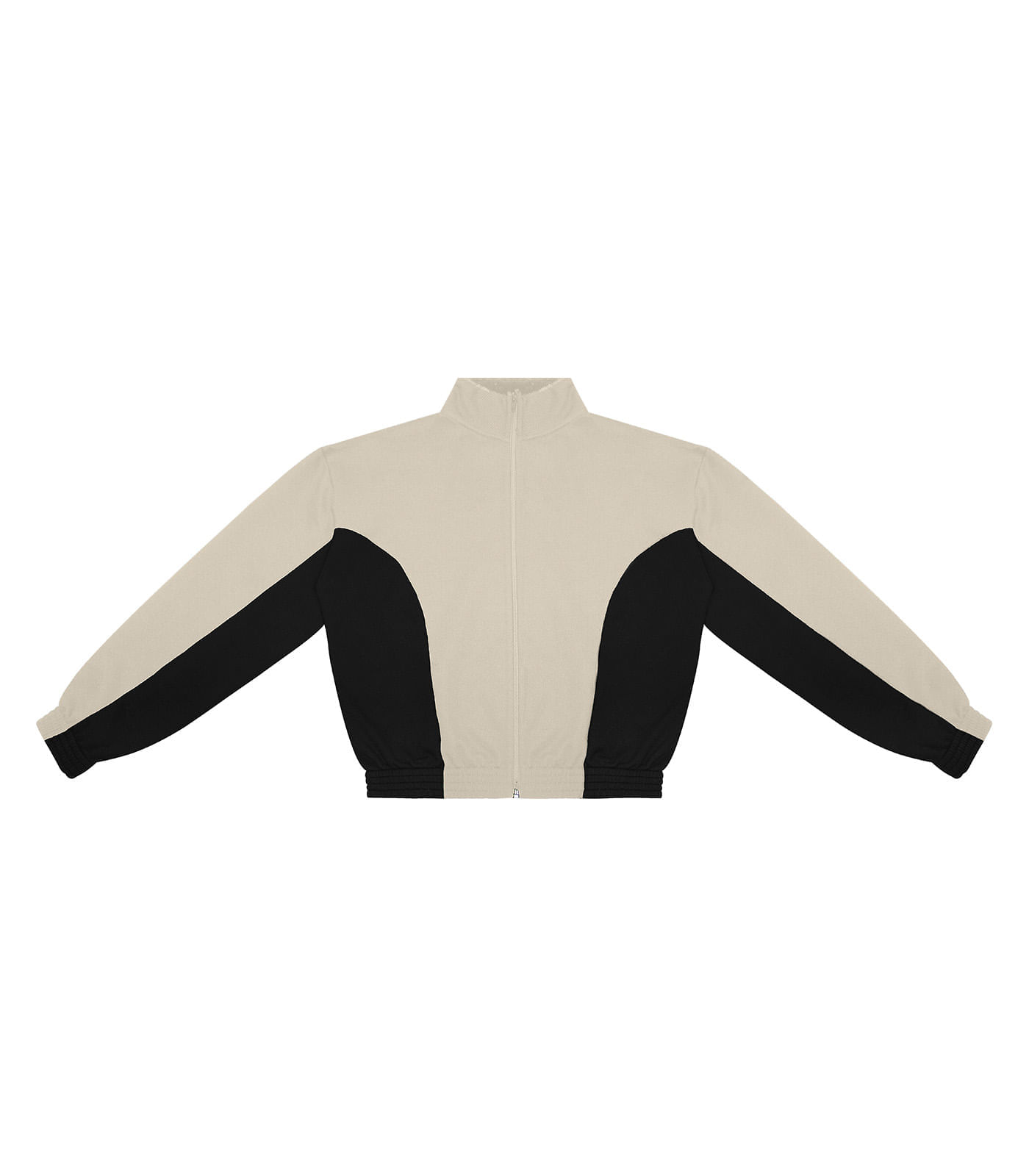 Encontraproduto.com.br - Jaqueta Feminina Bicolor Rovitex Preto