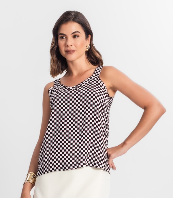Encontraproduto.com.br - Regata Infinita Cor Preto