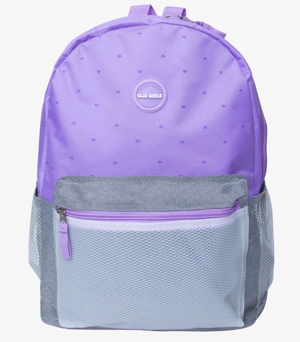 Encontraproduto.com.br - Mochila Feminina Com Bolinhas Clio Roxo