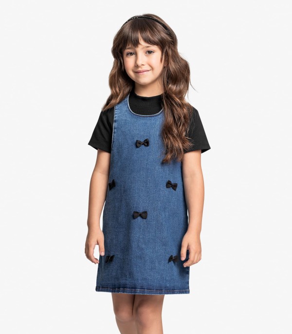 Encontraproduto.com.br - Conjunto Blusa Com Salopete Comfort Trick Nick Azul
