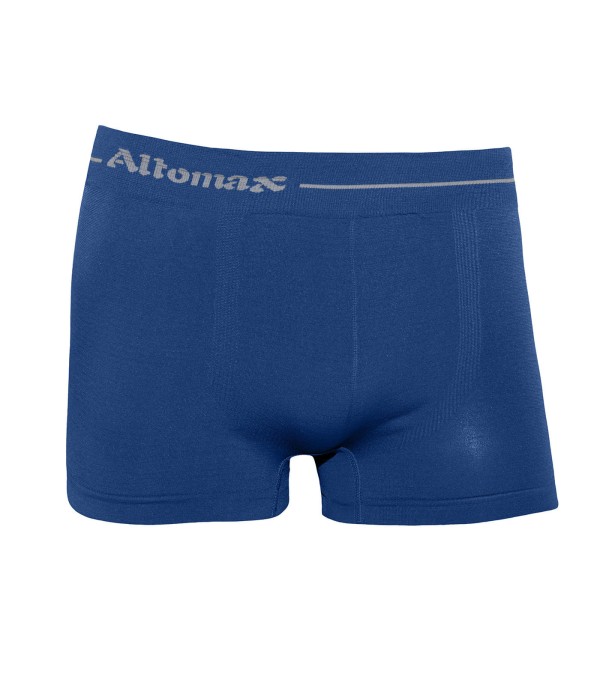 Cueca Boxer Lisa Microfibra Altomax Azul