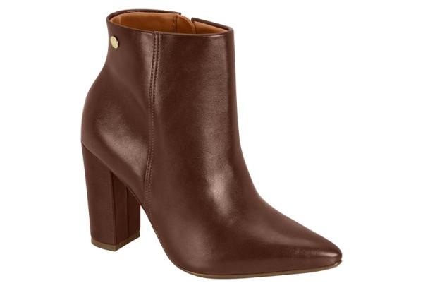 Bota Vizzano Cano Baixo Marrom