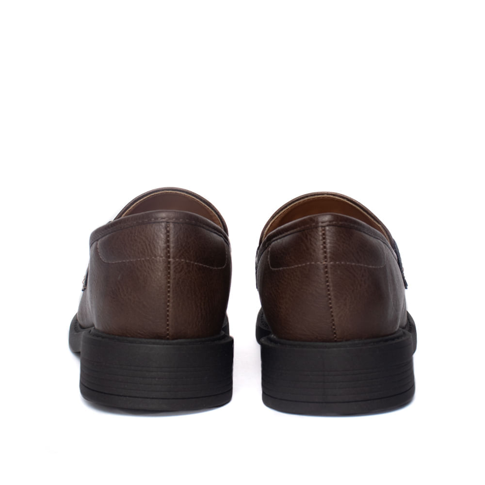 Encontraproduto.com.br - Mocassim Vizzano Metal Marrom