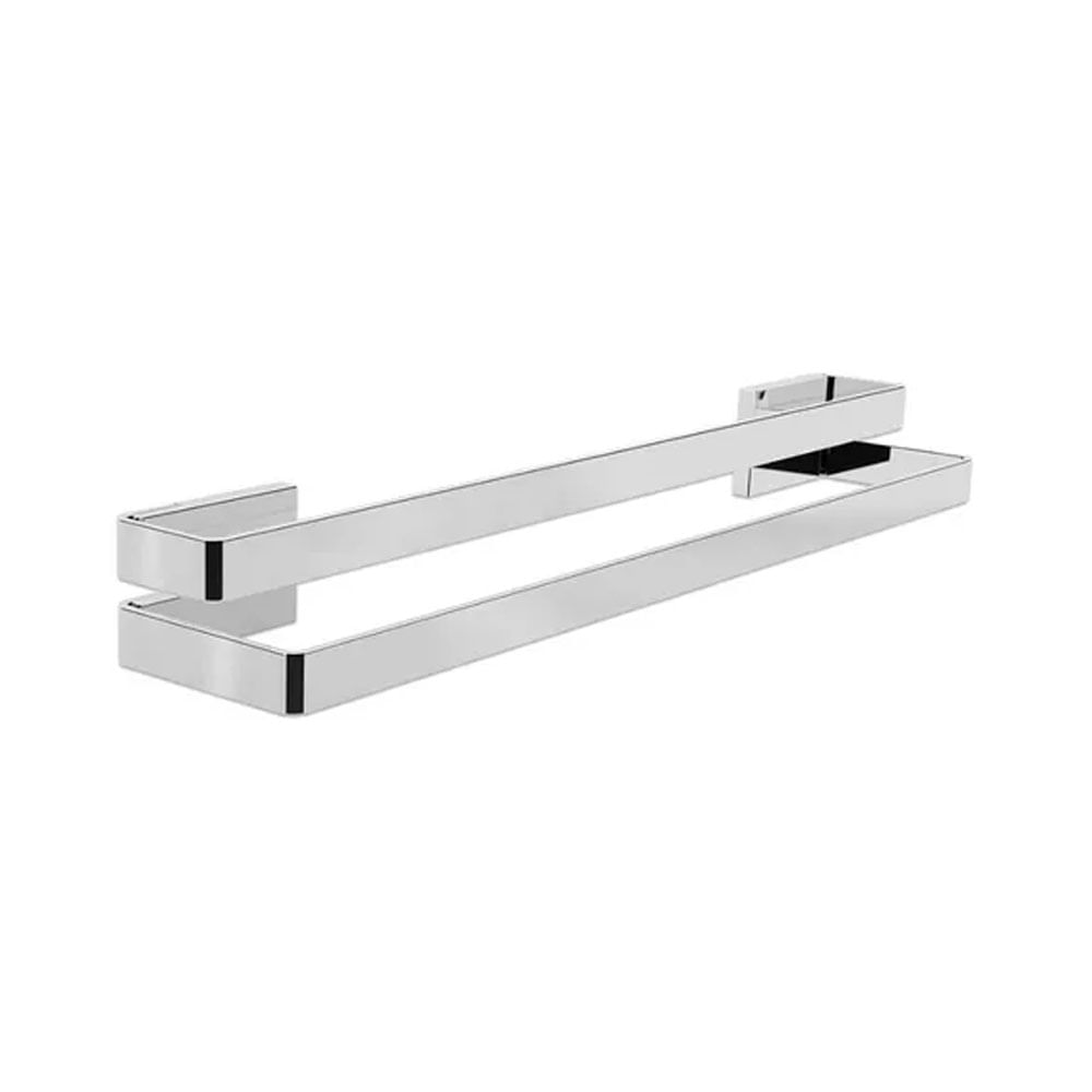 Toalheiro Spirit Inox Polido Duplo 500mm - Zen Design