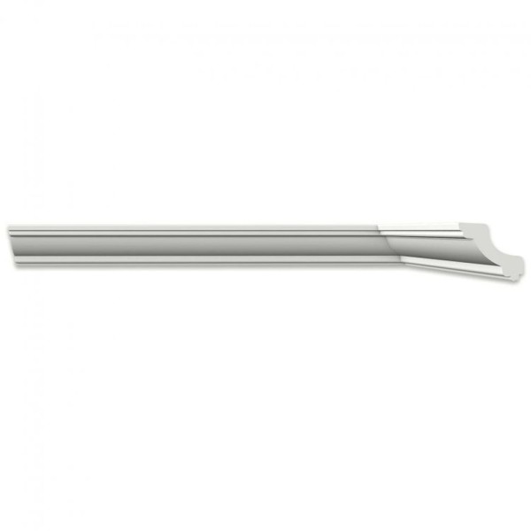 Encontraproduto.com.br - Kit Com 15 Barras Roda Teto Perfil De Poliestireno Jo Homestar 30m Branco