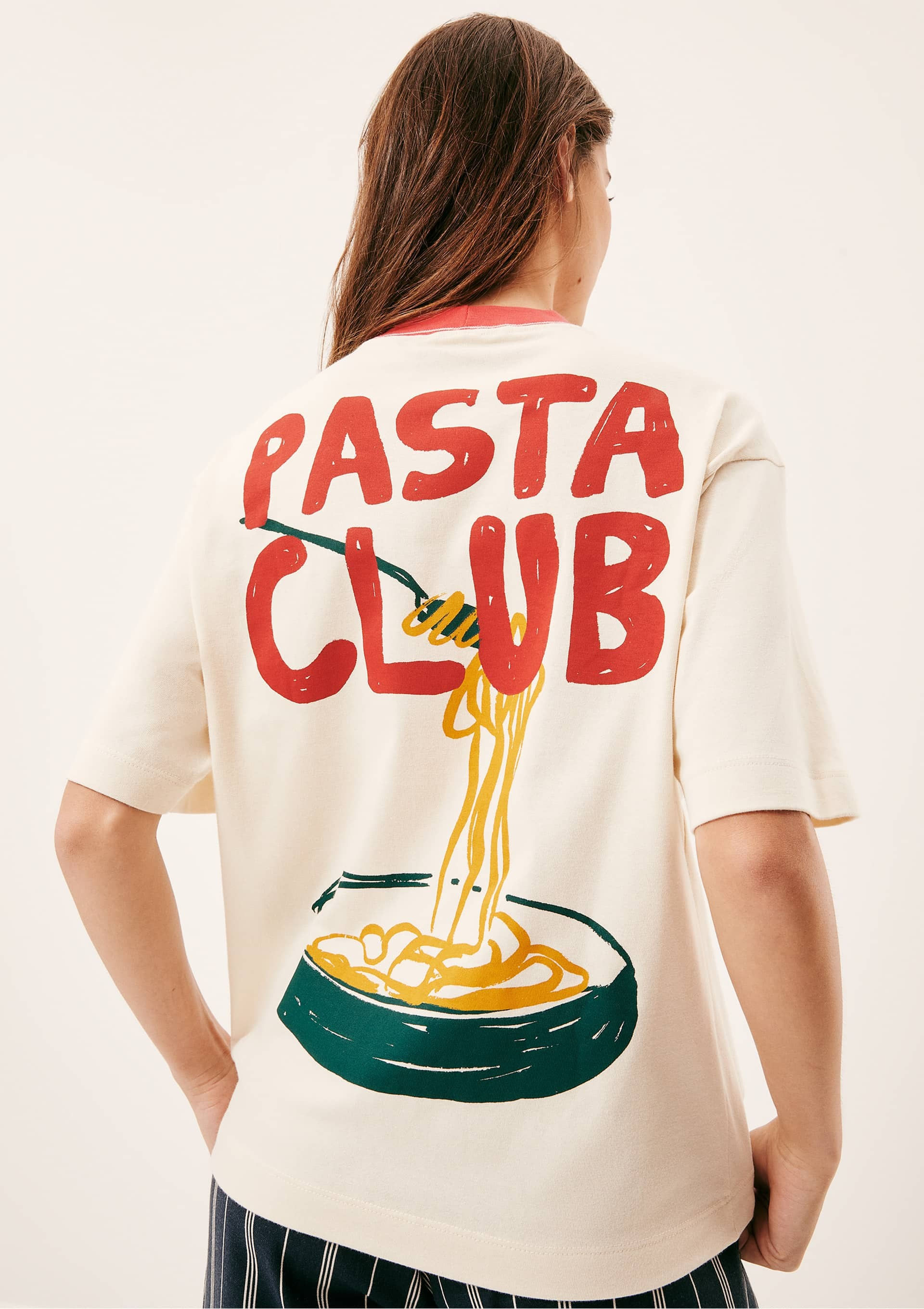 Encontraproduto.com.br - Camiseta Adulto Unissex Com Estampa Mini Me Hering Kids + Renata Vanzetto - Off white