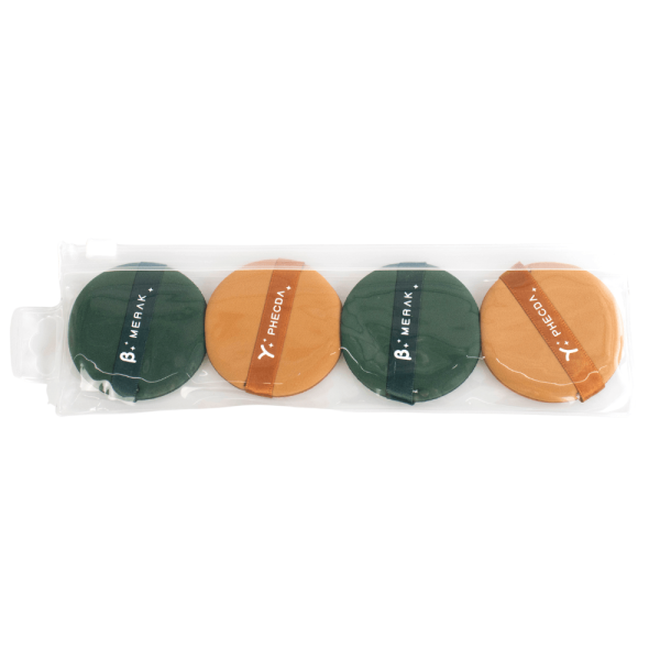 Encontraproduto.com.br - Kit de 4 Esponjas Com Alça Achatadas Redondas