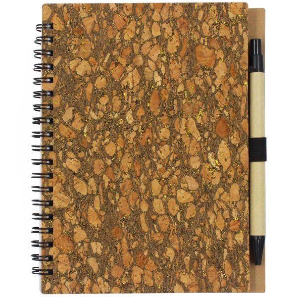 Caderno de Anotação C/ Caneta 14x18cm em Papel Interponte