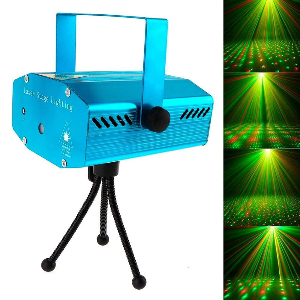 Encontraproduto.com.br - Laser De Balada Led Giratória Holográficos Festa Neon