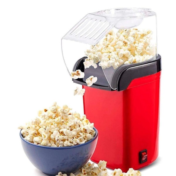 Encontraproduto.com.br - Pipoqueira Elétrica Portátil Prepara Pipoca Saudável Rápido