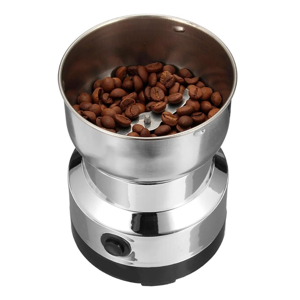 Encontraproduto.com.br - Moedor Grãos Elétrico Bivolt Ideal Moer Café E Sementes 110V