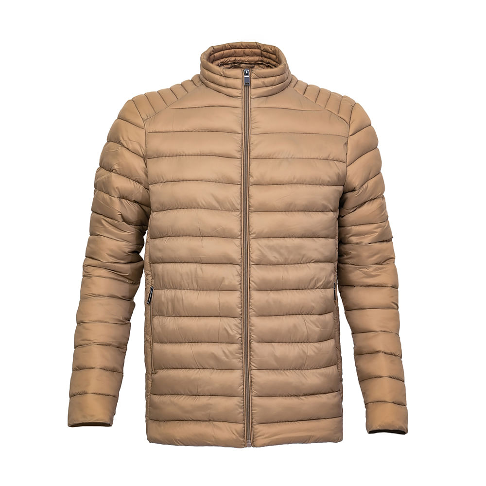 Jaqueta Broken Rules Puffer Marrom