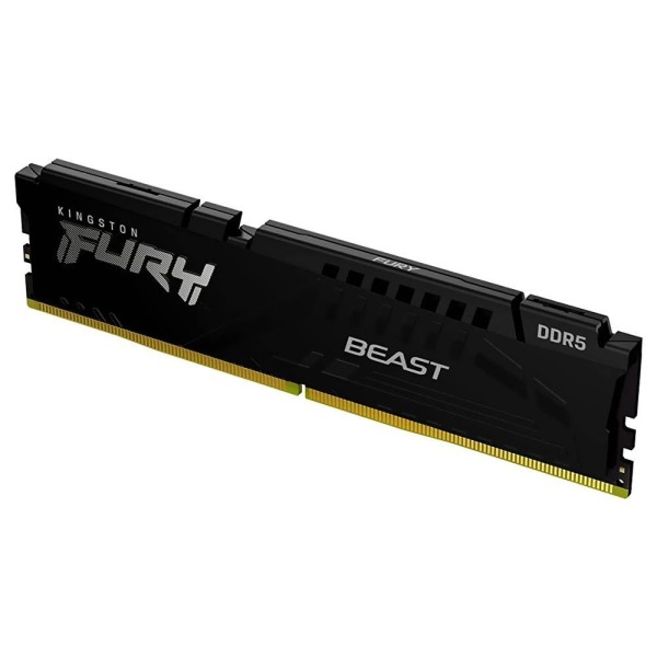 Encontraproduto.com.br - Memória Ram Kingston Fury Beast Ddr5 32gb 5600mhz - Preto (kf556c40bb-32)
