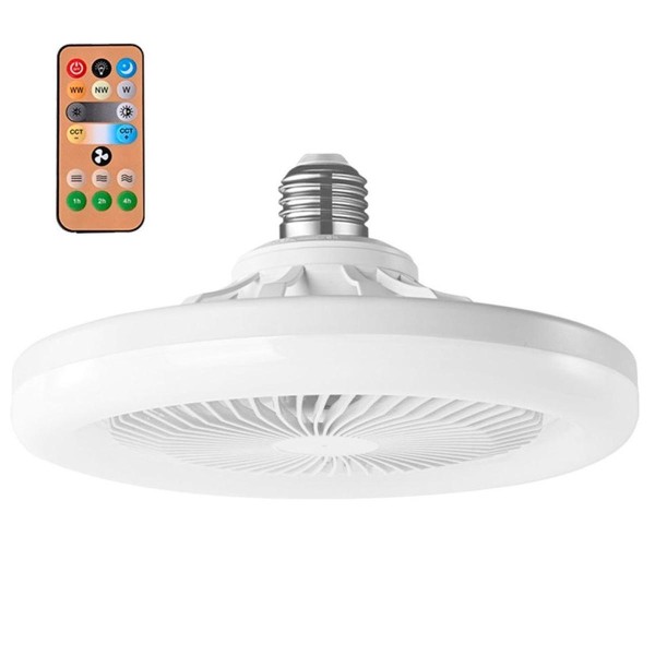 Encontraproduto.com.br - Led Teto Ventilador Luminosidade E Frescor Com Controle