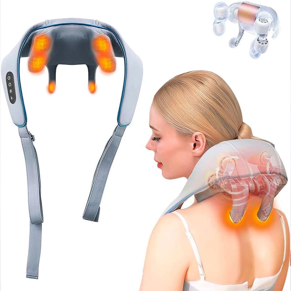 Encontraproduto.com.br - Estimulador Eletrônico Massagem Pescoço E Ombros Alívio