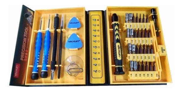 Encontraproduto.com.br - Kit Ferramentas Precisão 38 Em 1 Chaves Celular Informática