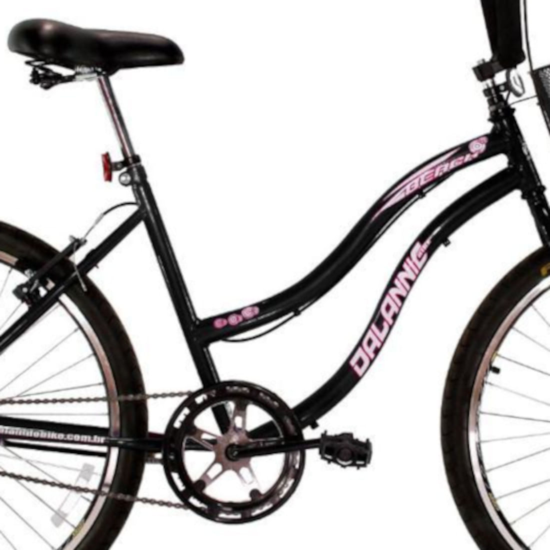 Encontraproduto.com.br - Bicicleta Feminina Aro 26 Beach Preta