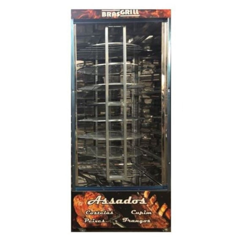 Encontraproduto.com.br - Máquina de assar frangos e carnes 140kg BR64 Brasgrill