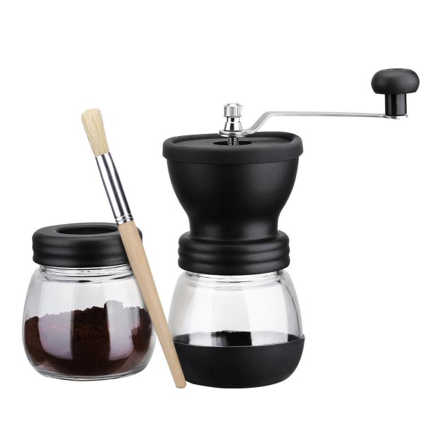 Encontraproduto.com.br - Moedor De Café 100G Manual Moinho Moderno Com Regulagem