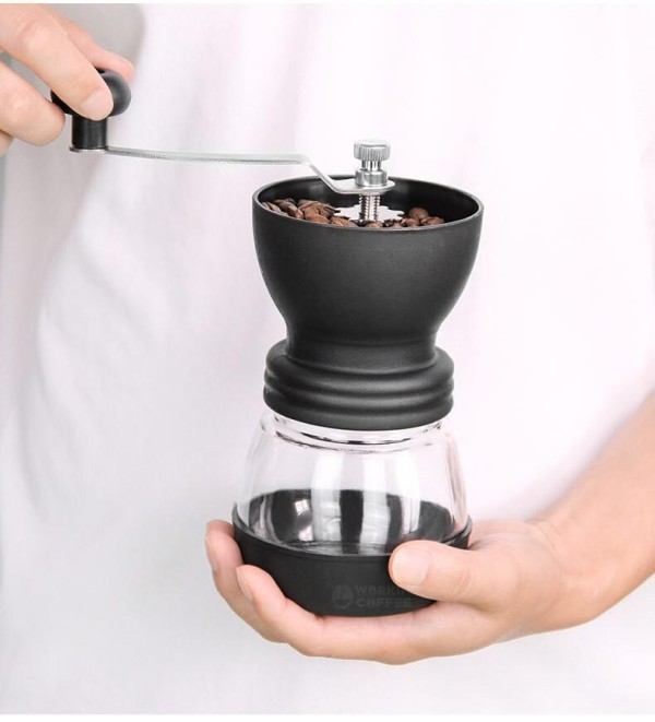 Encontraproduto.com.br - Moedor De Café 100G Manual Moinho Moderno Com Regulagem