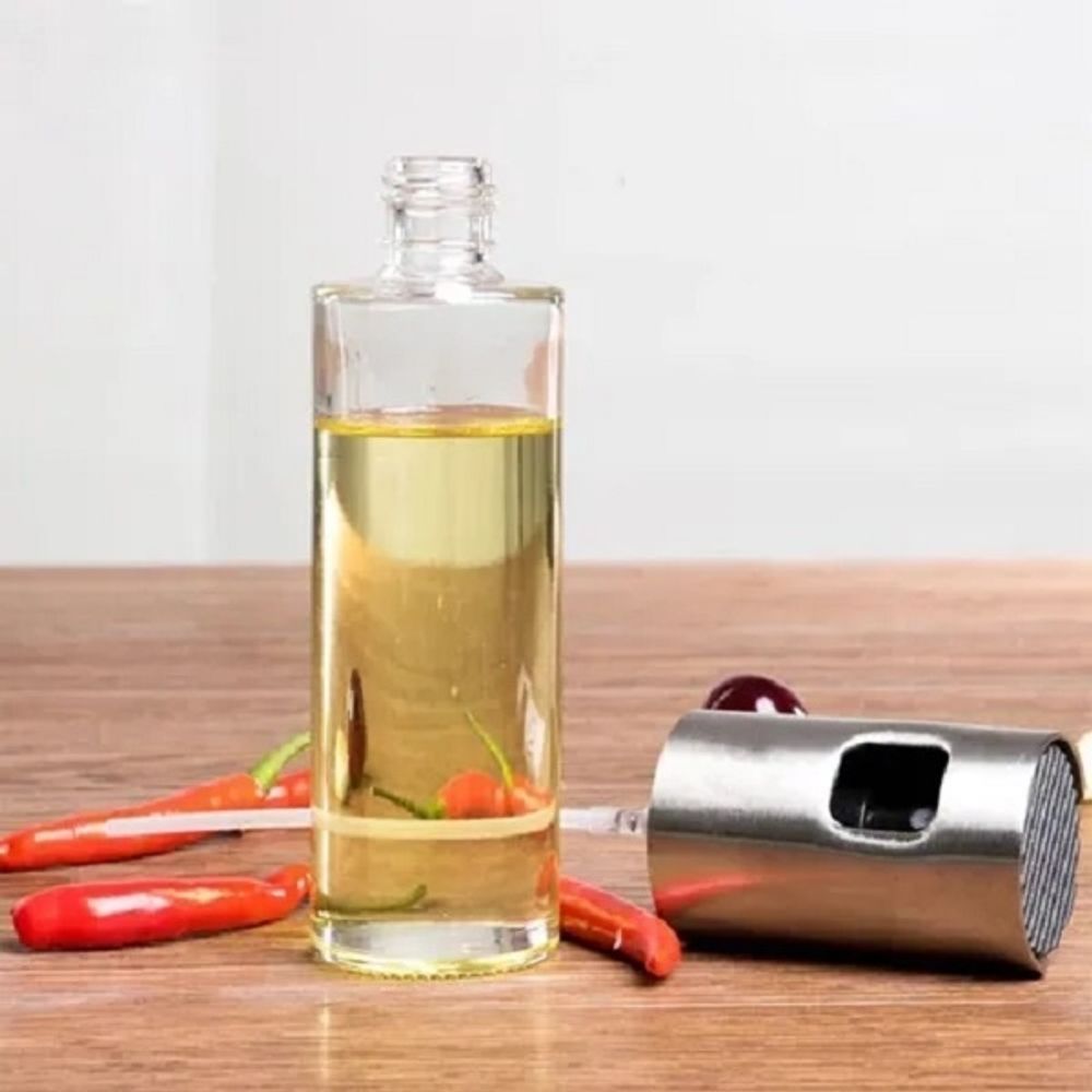 Encontraproduto.com.br - Spray Pulverizador Para óleos E Temperos De Vidro 100 Ml