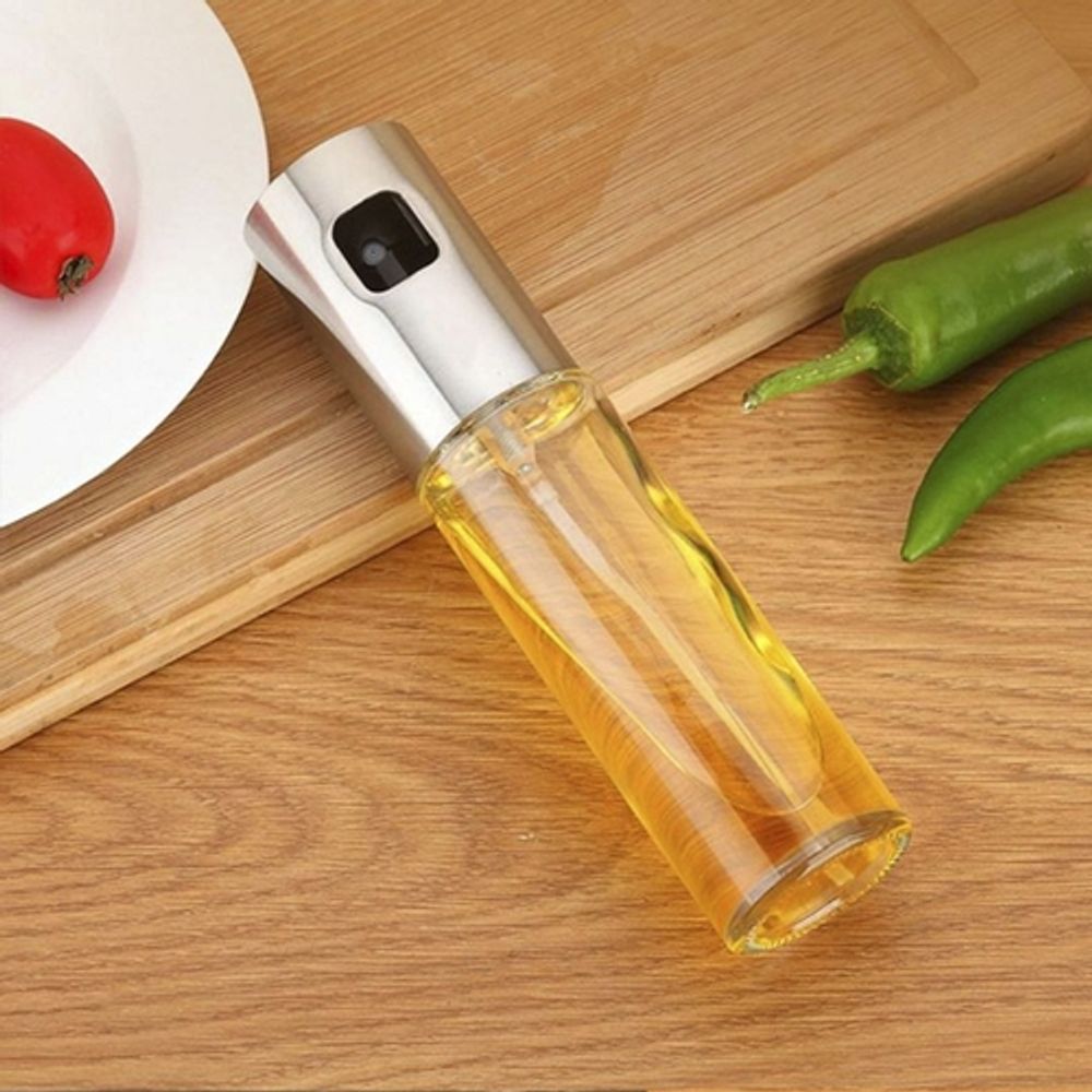 Encontraproduto.com.br - Spray Pulverizador Para óleos E Temperos De Vidro 100 Ml
