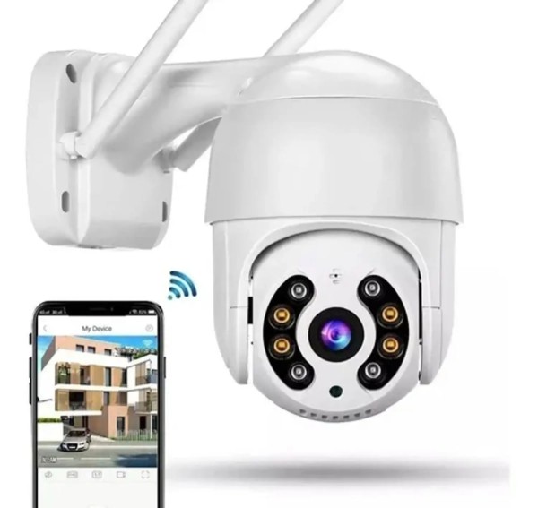 Encontraproduto.com.br - Câmera De Segurança Ip Wifi Cloud Auto Tracking Ip66 Ptz