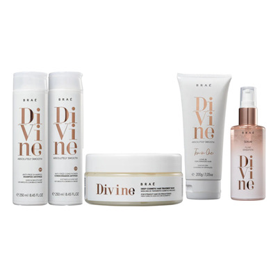 Brae Divine Kit Anti Frizz Home Care (5 produtos)