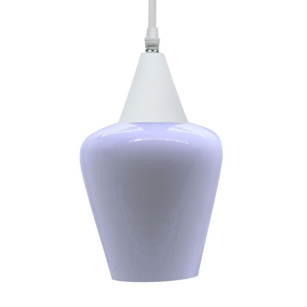 Encontraproduto.com.br - Lustre Pendente Taschibra Monalisa Branco Leitoso E27 Bivolt Branco