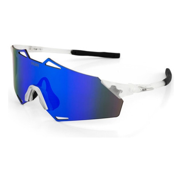 Encontraproduto.com.br - Óculos de Sol HUPI Noronha Cristal e Preto - Lente Azul Espelhado