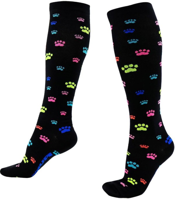 Meia Longa HUPI Love Pets Colors