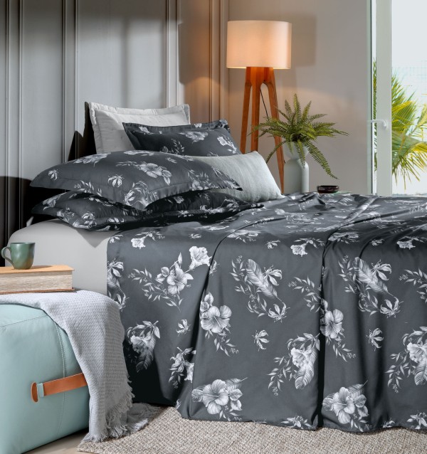Fronha Toque de Algodão Estampada Giada 55x80cm Hedrons