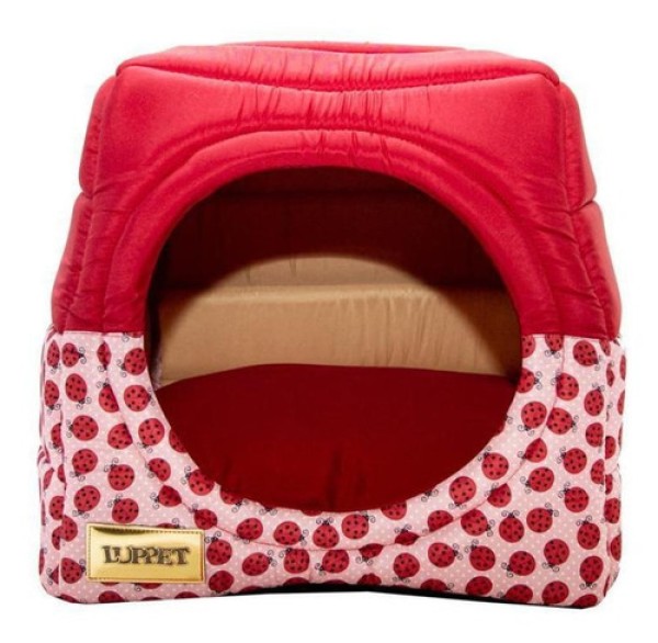 Cama Luppet Conforto Iglu 2 Em 1 Super Luxo Impermeável Preta - Tam. M