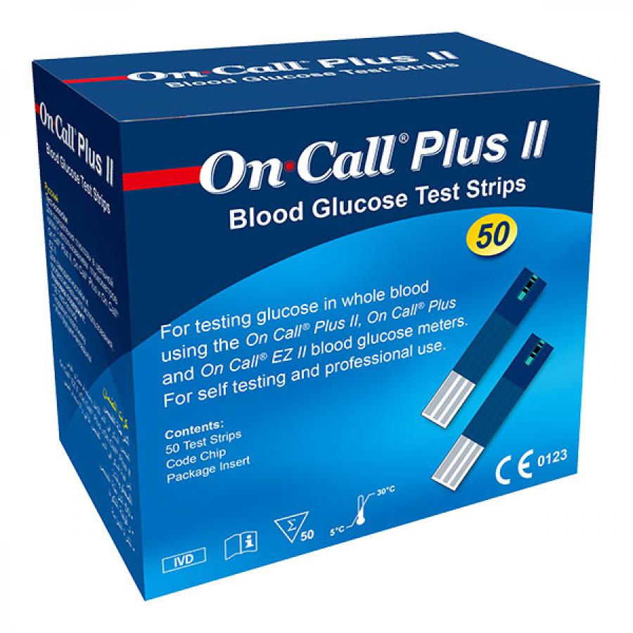Encontraproduto.com.br - Tiras para Teste On Call Plus II 50un