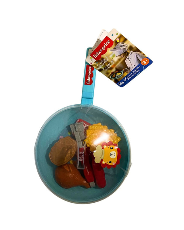 Frigideira - Meu primeiro kit - KUBE TOYS COMERCIO E