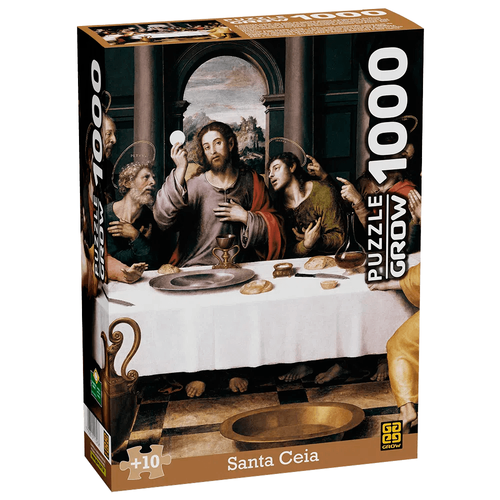 Quebra-cabeça 1000 peças Santa Ceia