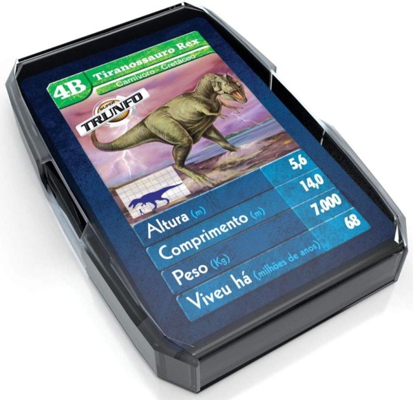 Encontraproduto.com.br - Jogo de Carta - Super Trunfo - Dinossauros GROW