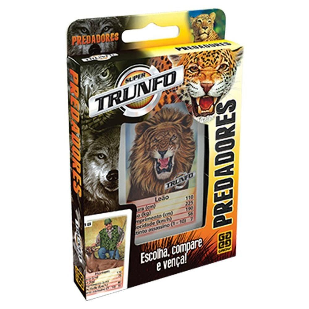 Jogo de Cartas - Super Trunfo - Predadores GROW