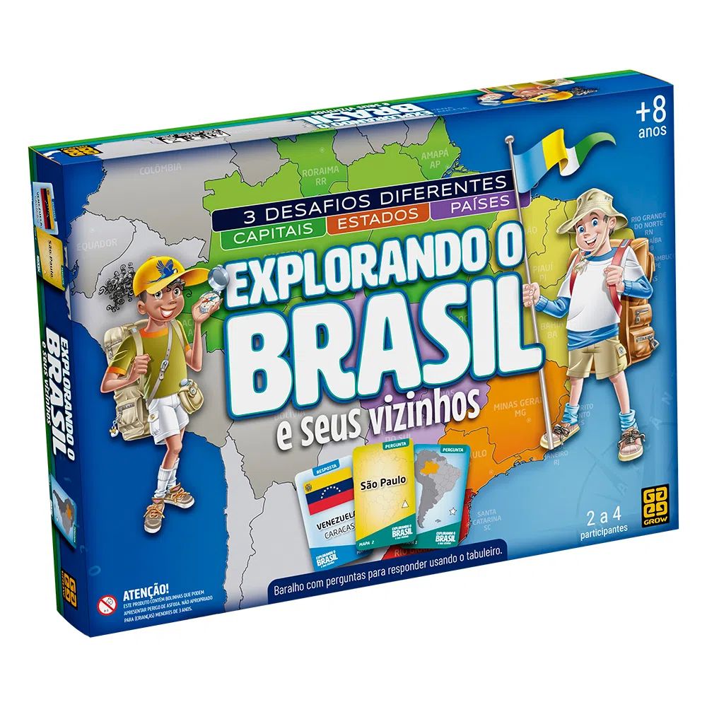 Encontraproduto.com.br - Jogo Explorando o Brasil
