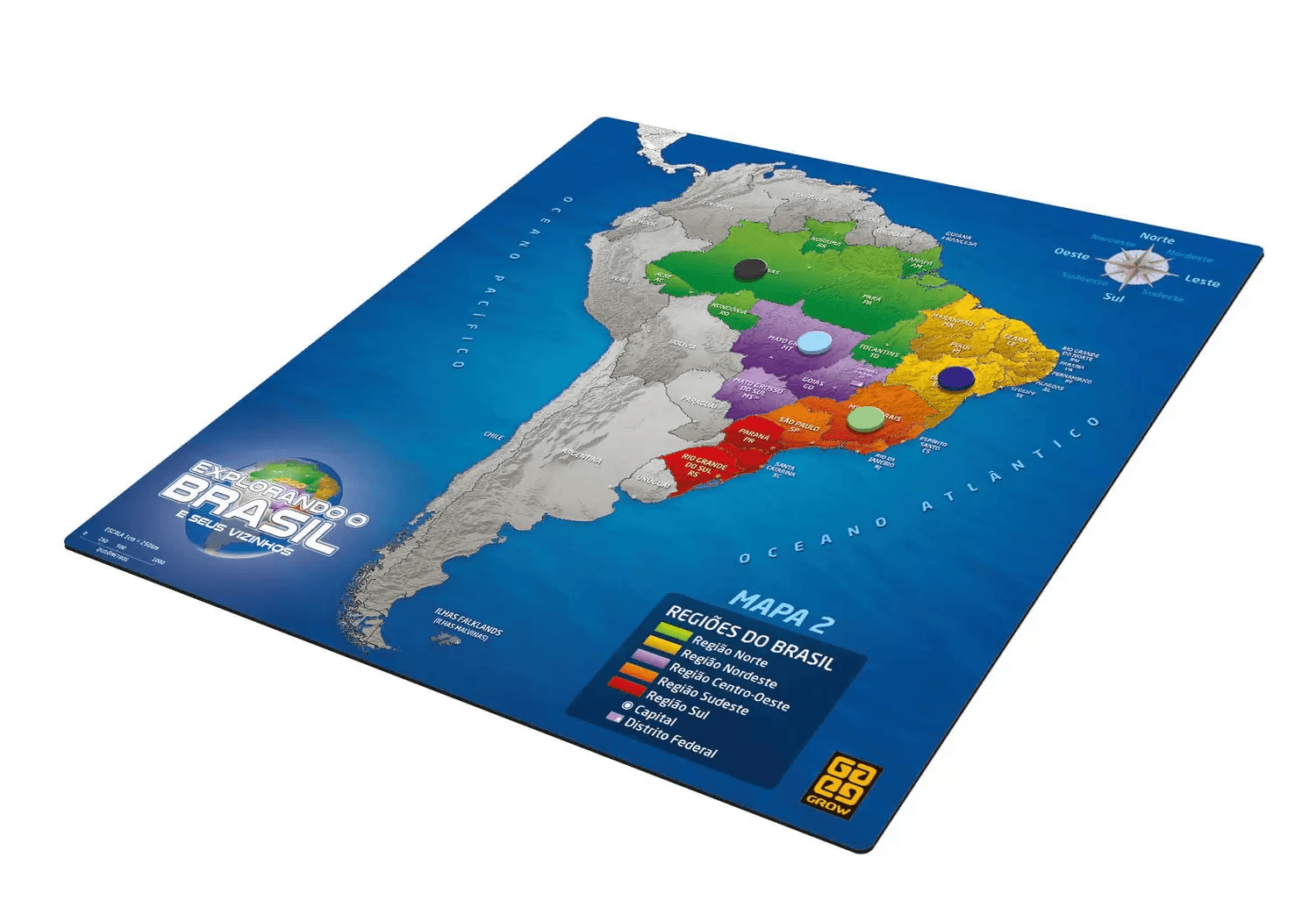 Encontraproduto.com.br - Jogo Explorando o Brasil