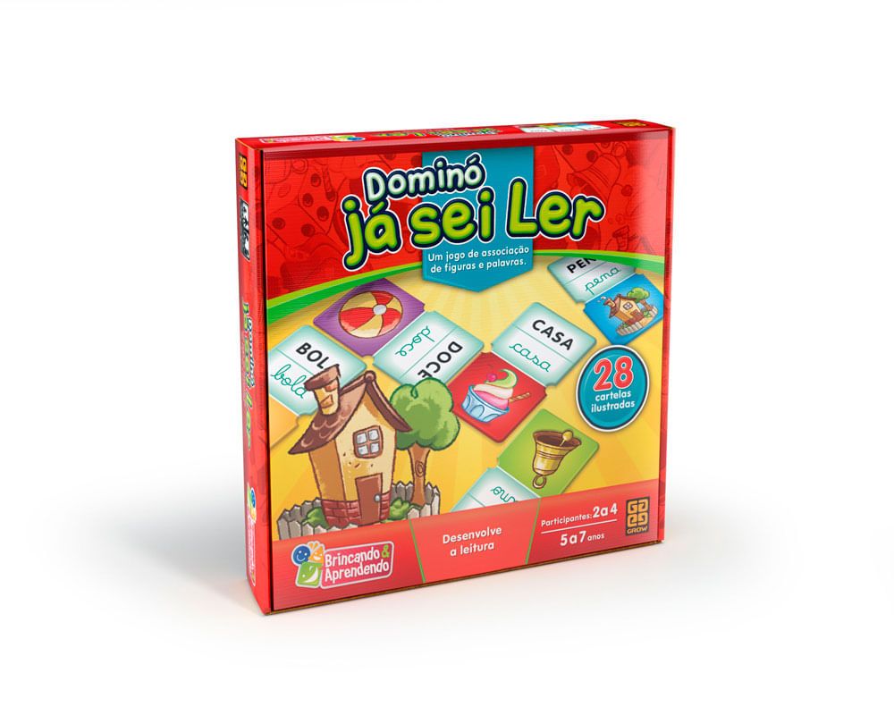 Encontraproduto.com.br - Jogo Dominó Já Sei Ler