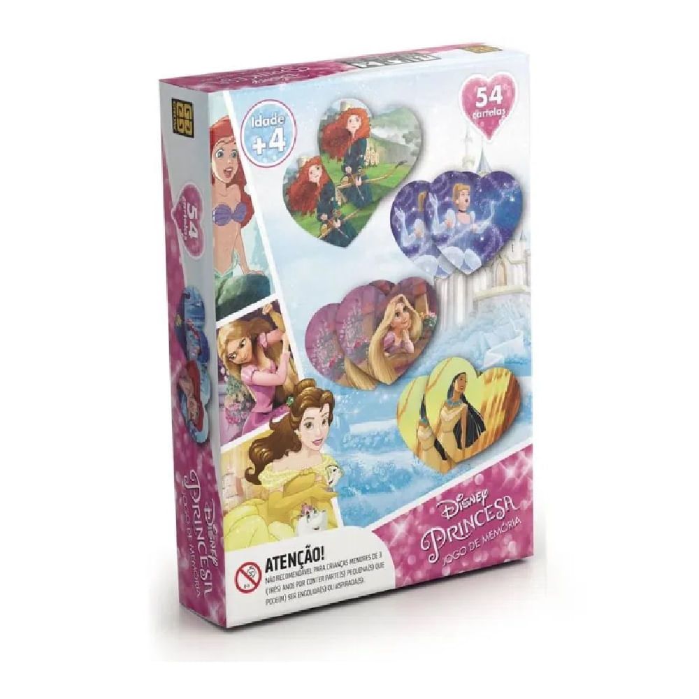 Jogo de Memória Princesas - Grow