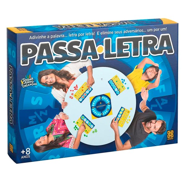 Encontraproduto.com.br - Jogo de Tabuleiro - Passa Letra