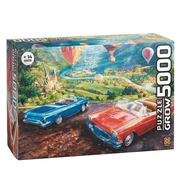 Encontraproduto.com.br - Quebra-cabeça 5000 peças Vale dos Sonhos